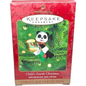Hallmark Keepsake Ornamanet - 2000 "Child's Fourth Christmas"